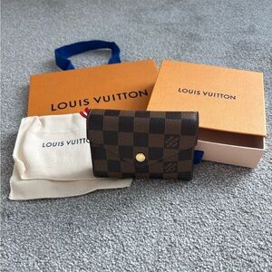 Louis Vuitton Victorine Wallet - Damier Ebene